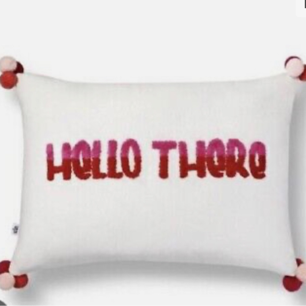 Tabitha Brown Hello There Pillow 14x20